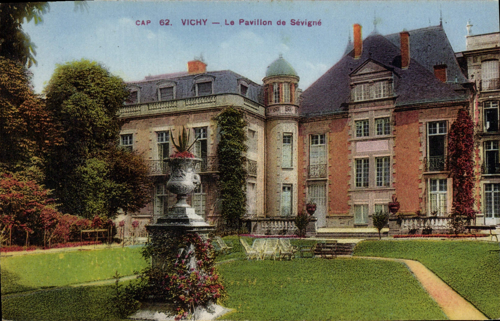 CPA Vichy La Pavillon de Sevigne