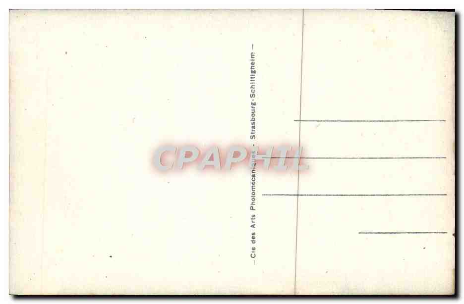 CPA Vichy La Pavillon de Sevigne — Verso