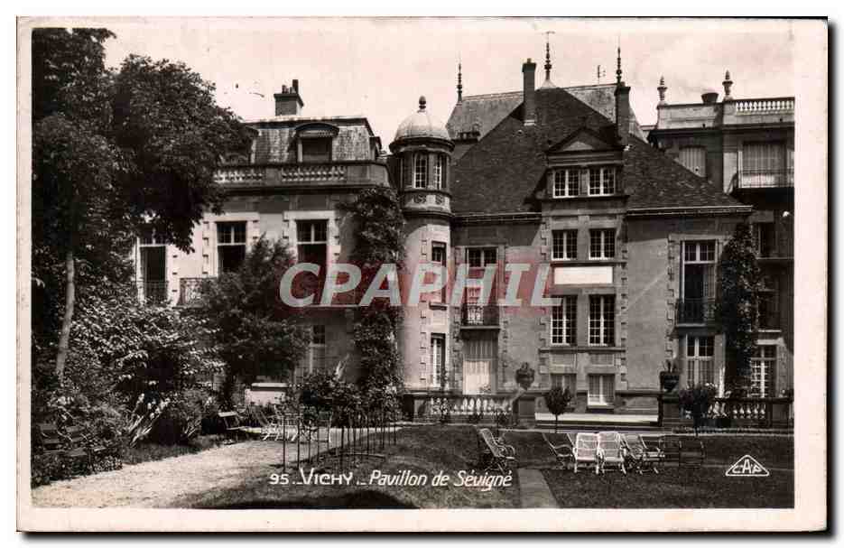 CPA Vichy Pavillon de Sevigne