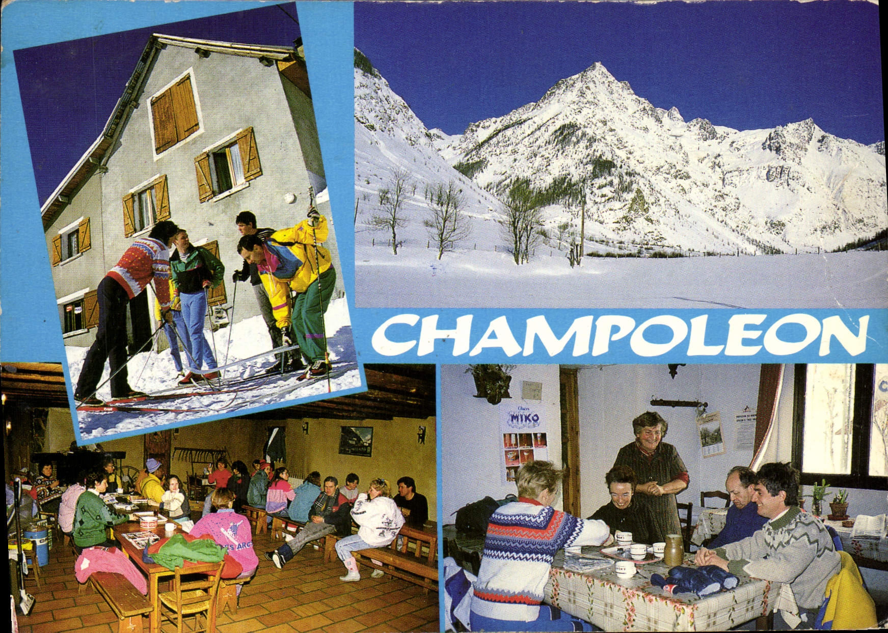 Champoleon — station de ski — Éditions S.M.D. Impressions Combier
