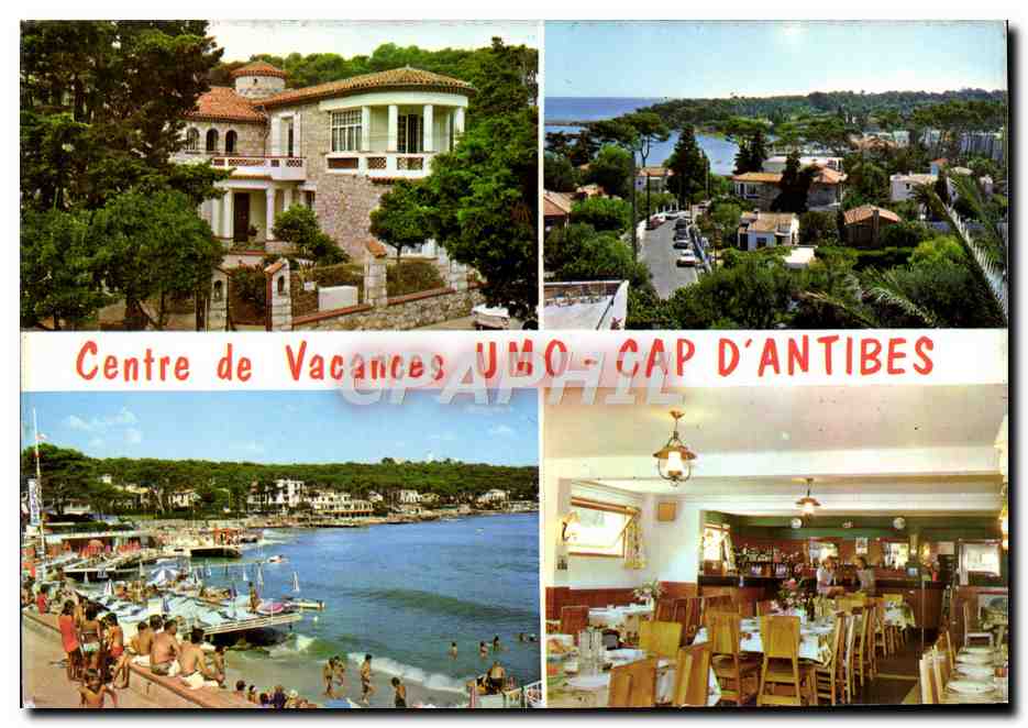 Centre de Vacances U.M.O. - CAP D'ANTIBES — Édition Y.P.A. - 54-86-70