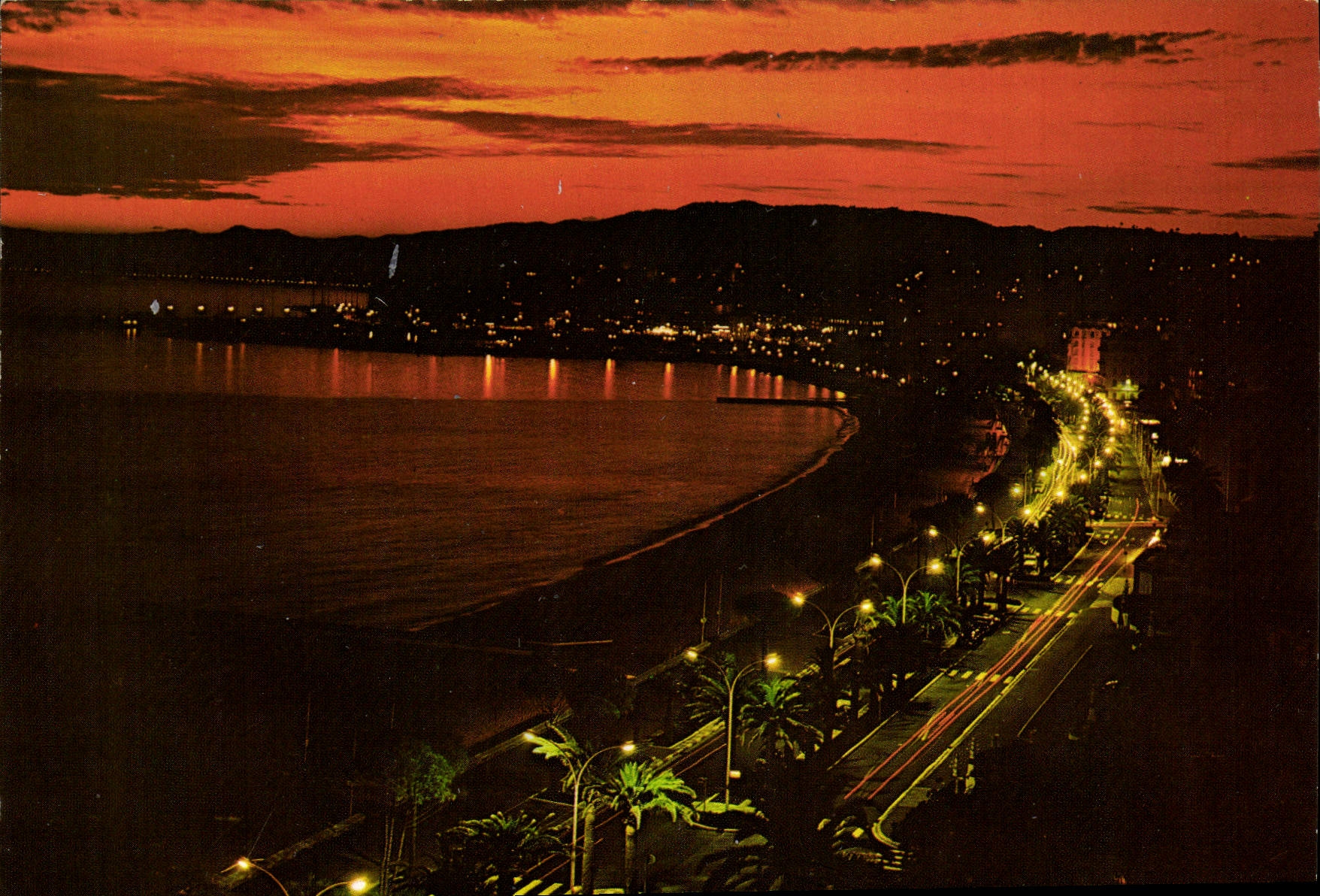 CPM Cannes Coucher De Soleil Sur l'Esterel