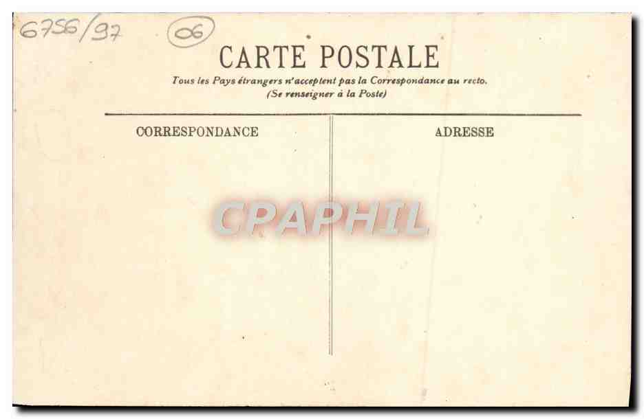 CPA Cannes Les Mouettes Sur La Plage — Verso