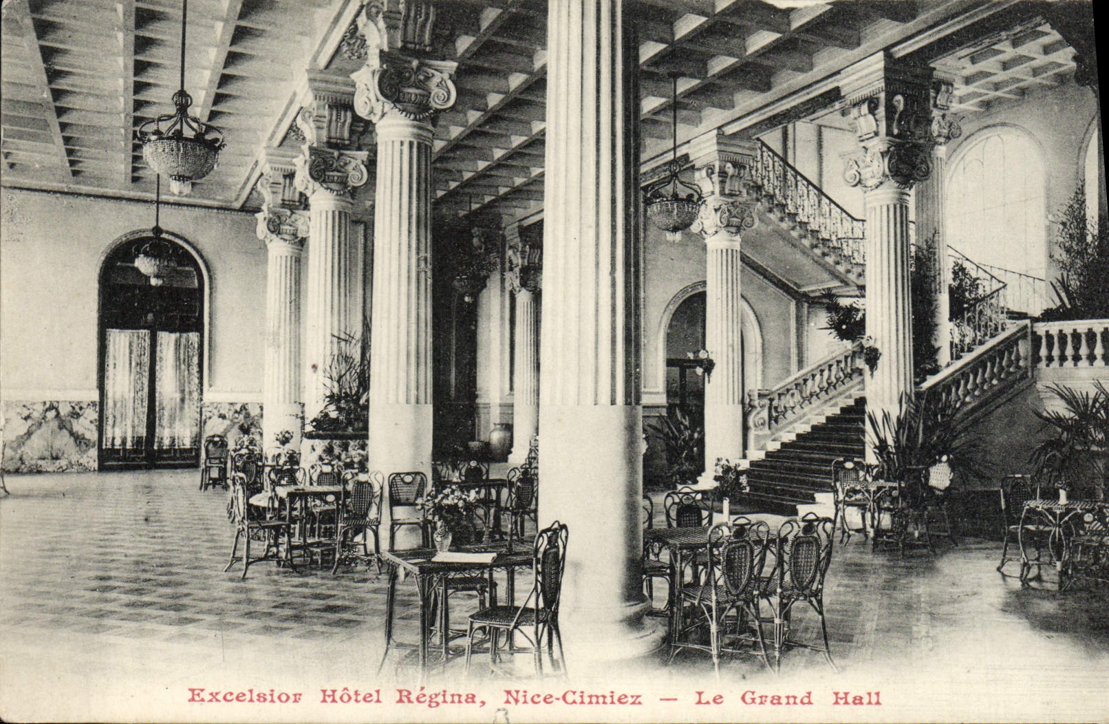 CPA Excelsior Hotel Regina Nice Cimiez Le Grand Hall