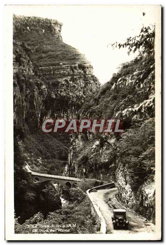 CPM Le Saut Du Loup Le Pont De l'Abime