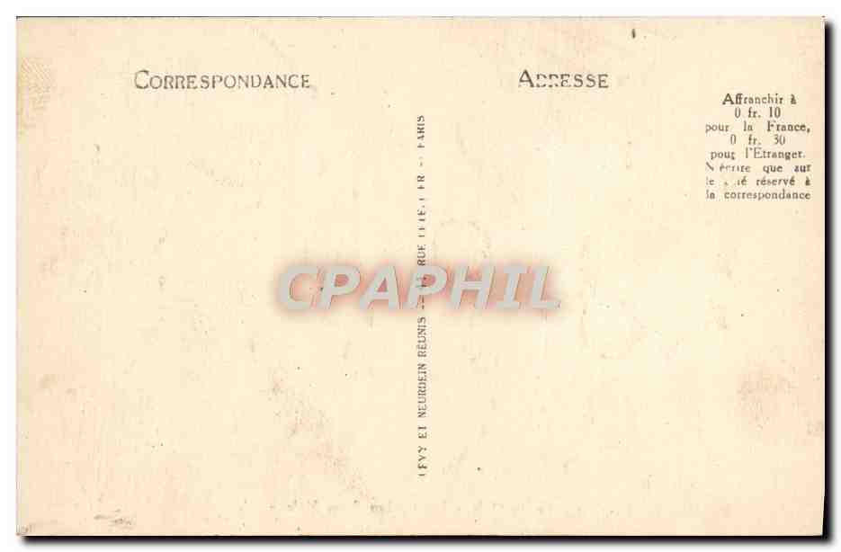CPA Menton Vue Prise Du Mole  — Rückseite