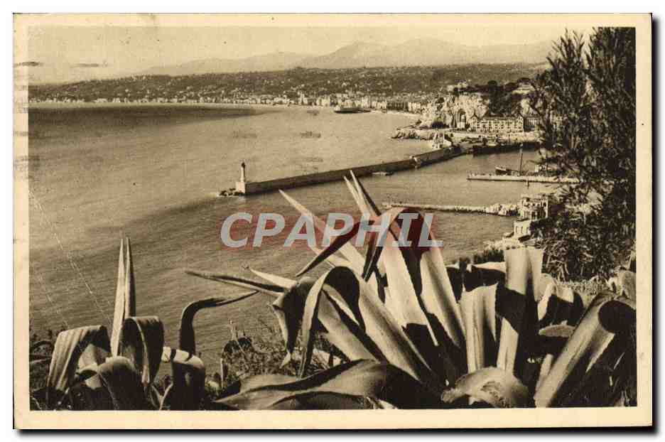 CPA Cote d'Azur Nice Vue Generale