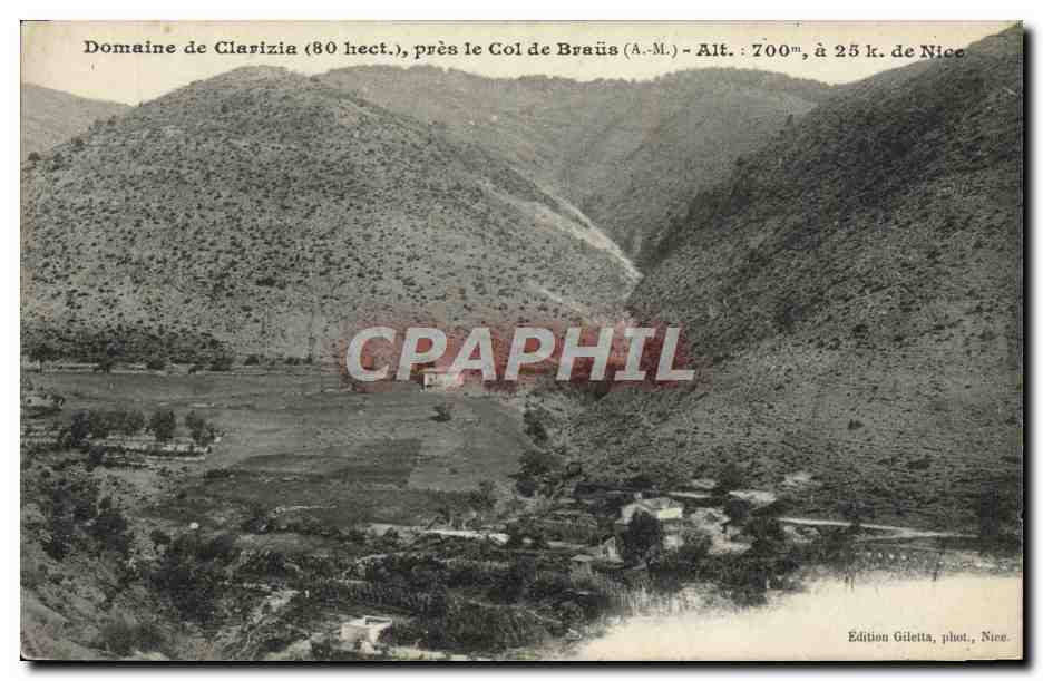 CPA Domaine De Clarizia Pres Le Col De Braus 