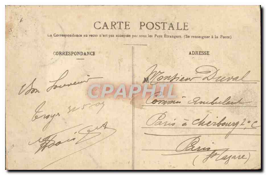 Troyes - La Vallée Suisse — Collection T. G. — n° 67 — Achterkant