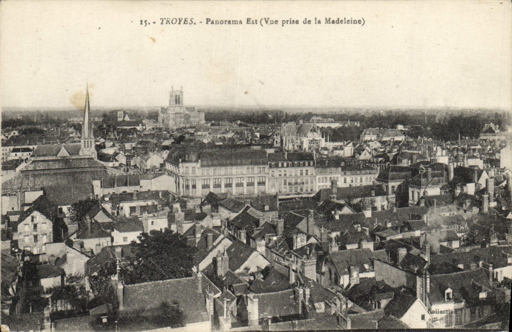 Troyes - East Panorama (View Taken from the Madeleine) — Collection M. d' — n°15