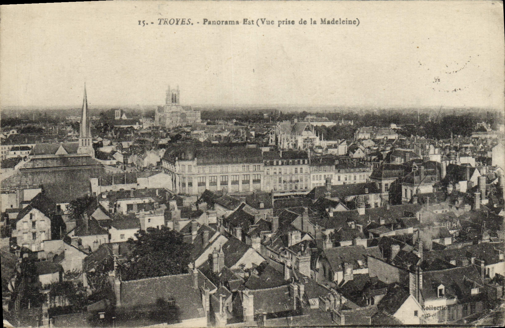 Troyes - Panorama Est (Vue prise de la Madeleine) — Collection — n°15