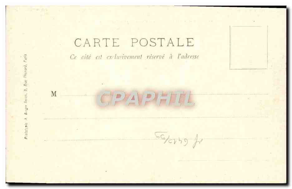 Crespy (Hube) — Incendie du 26 mars 1903 — Ruines de la maison Marchal — Éd. Ch. Gris, Troyes — Verso