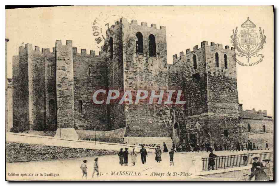 CPA Marseille Abbaye De St Victor