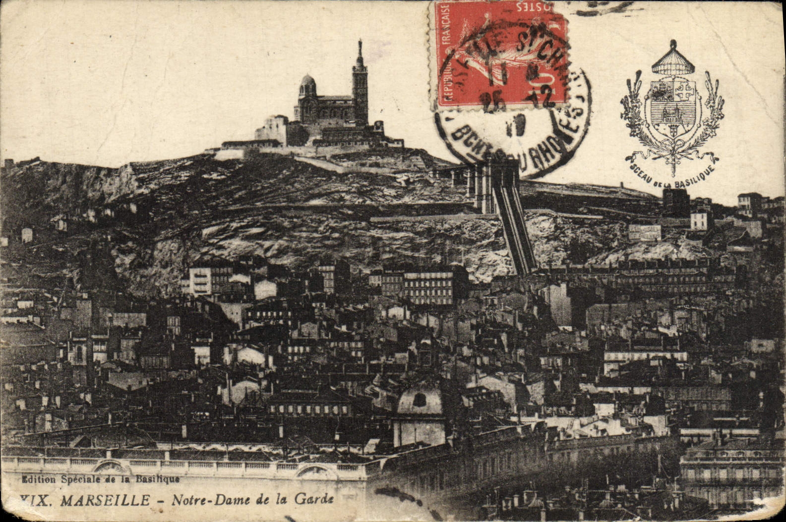 CPA Marseille Notre Dame De La Garde