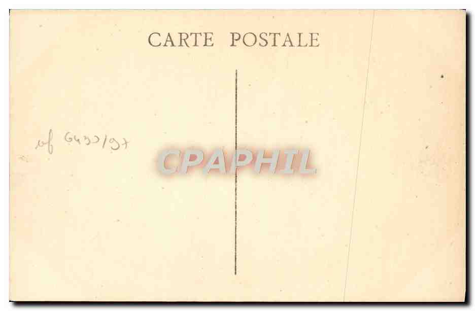 CPA Marseille Vue Generale Du Vieux Port Bateau Paquebot — Verso