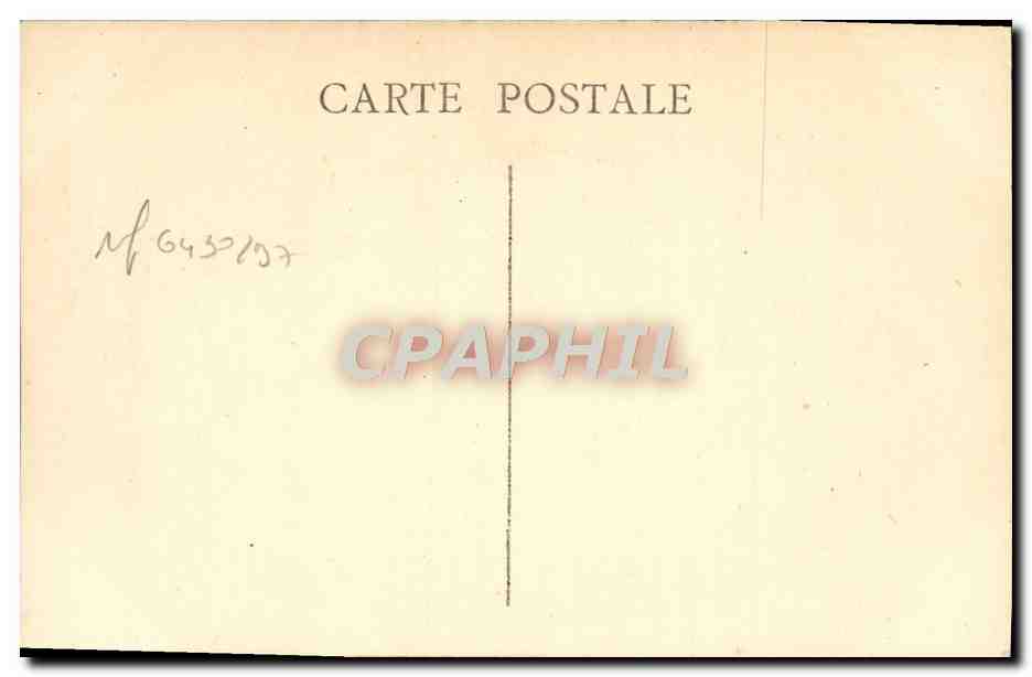 CPA Marseille Le Fort St Jean — Verso