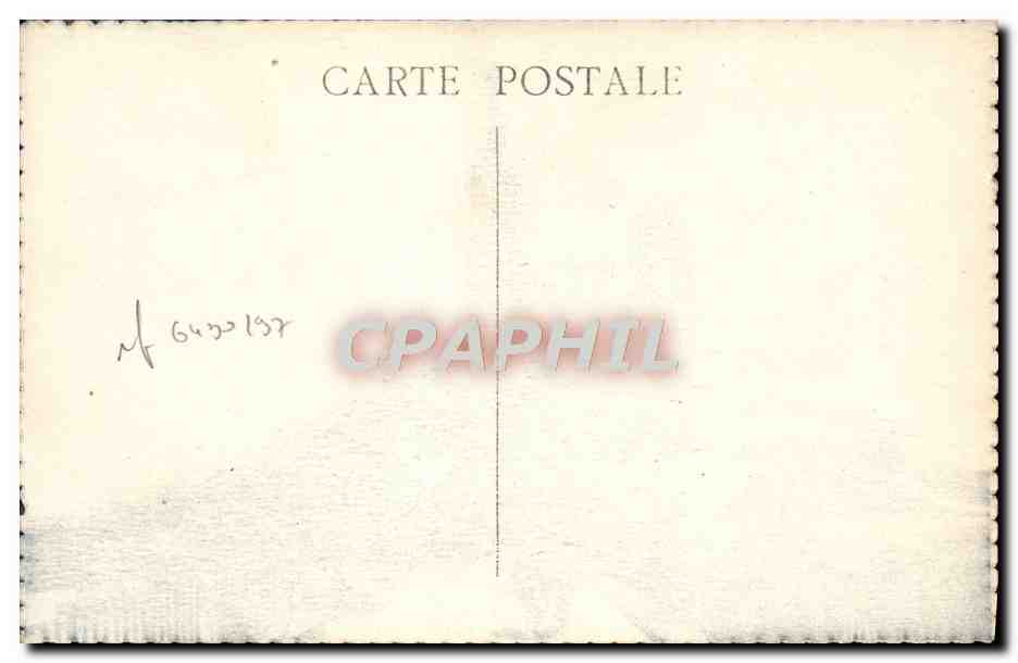 CPA Marseille Notre Dame De La Garde — Verso