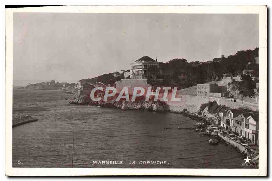 CPA Marseille La Corniche