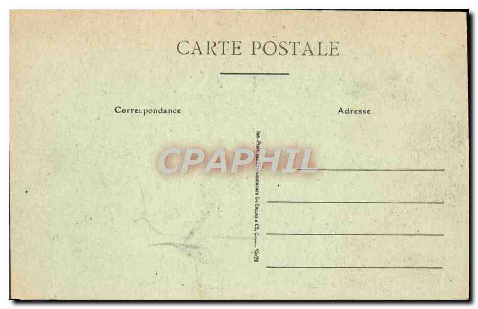 CPA Cognac Place Et statue Francois 1er — Rückseite