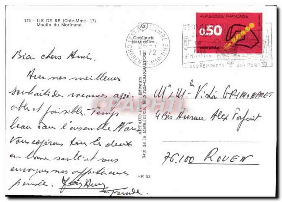 CPM Ile De Re Moulin Du Morinand — Reverso