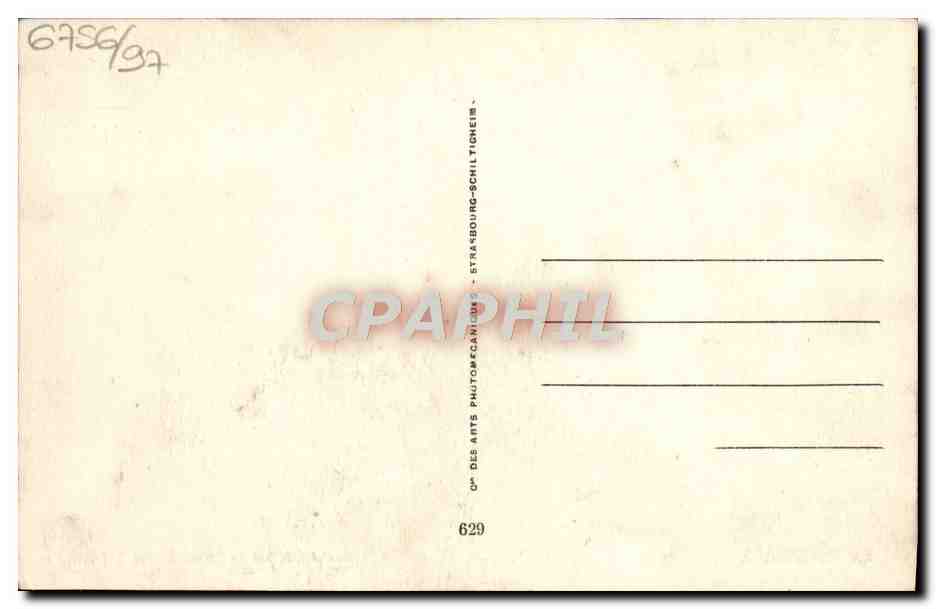 Richelieu sur la jetée de La Rochelle — scène historique — CPAPHIL n°629 — Back