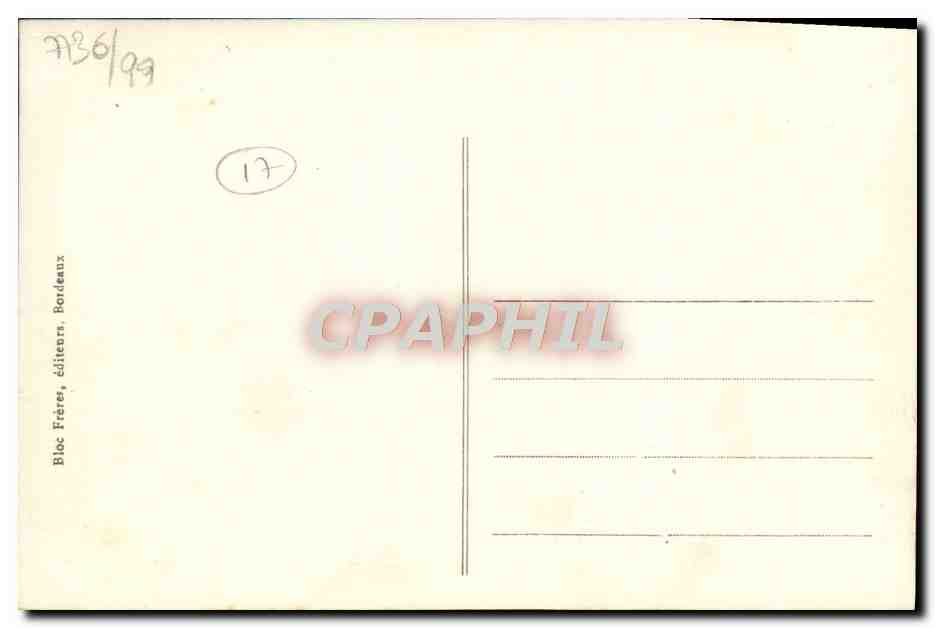 CPA Royan Le Casino Municipal — Verso
