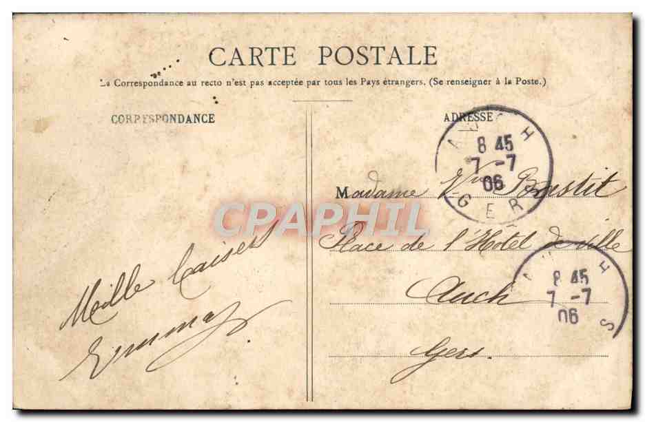 CPA Royan Le Quai Neuf Peche Pecheurs — Rückseite