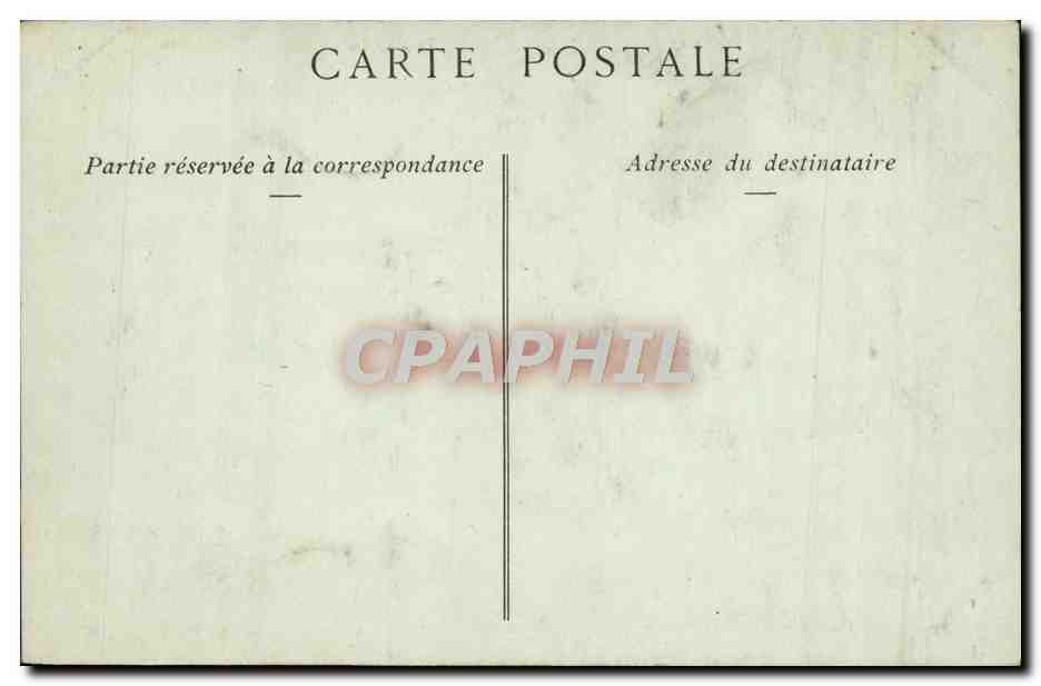 CPA Bourges Abside de la Cathedrale — Rückseite