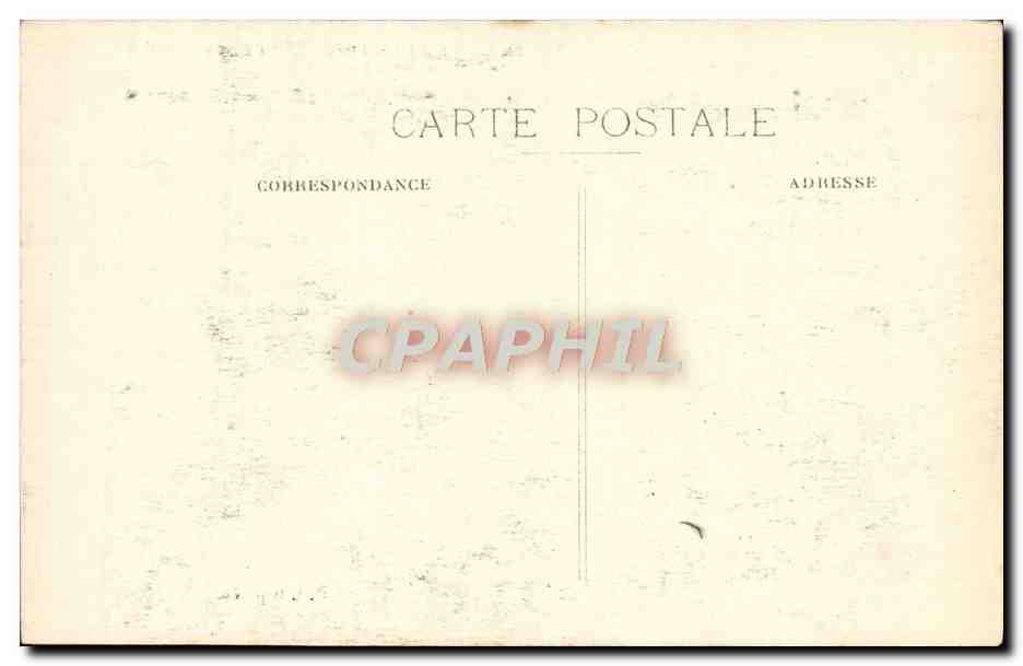 CPA Dijon Place Emile Zola — Rückseite