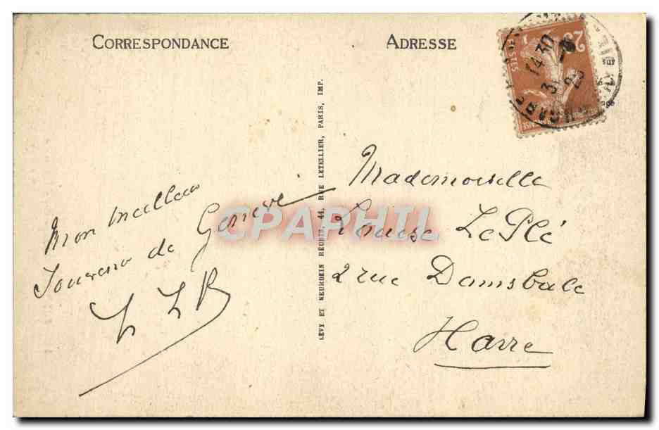 CPA Dijon Abbaye des Chartreux Le puits de Moise Judaica — Rückseite