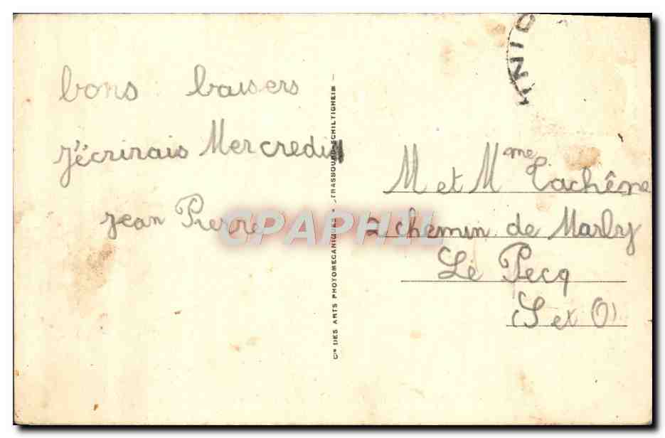 Binic — La Jetée du phare et un coin de la plage — Frassou de Chil Tigreis — Rückseite