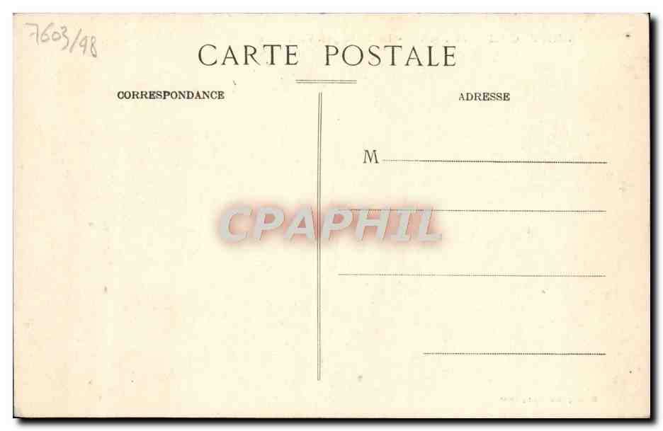 Bretagne - Binic - Die Mole bei Ostwind — Mancel, photo-édit., Binnic — Rückseite