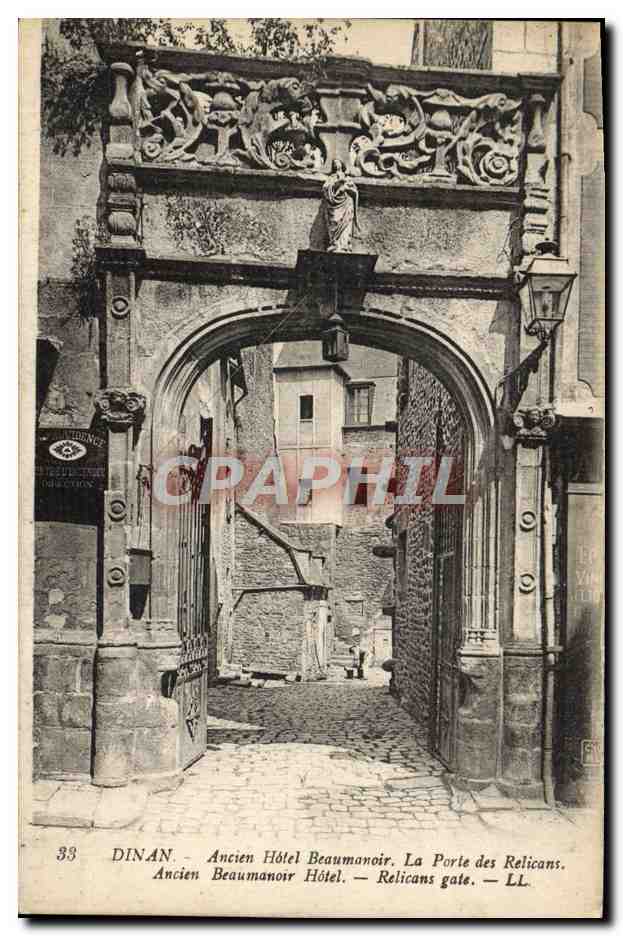Dinan - Ancien Hôtel Beaumanoir, La Porte des Religieux