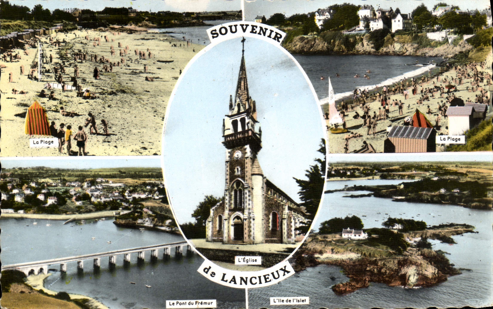 Lancieux — Souvenir de l'île — Éditeur ARTAUD Frères et Fils, Nantes