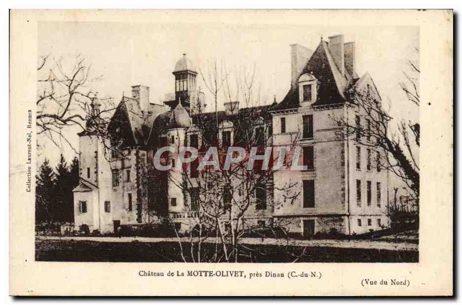 CPA Chateau de la Motte Olivet Pres Dinan 