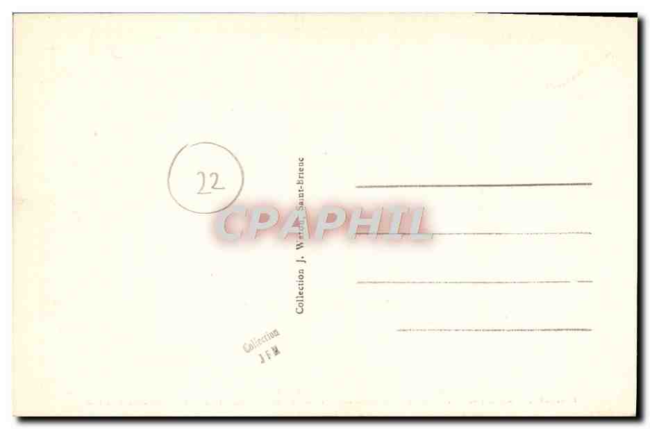 Saint-Brieuc — Cathédrale et Hôtel de Ville — A.W. - 2221 — Reverso