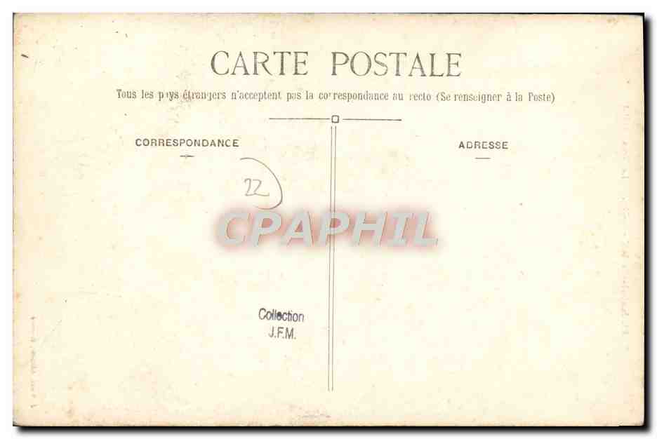 Saint-Cast (C.-du-N.) — Le Grand Hôtel — J. Sorel, éditeur, Rennes — Verso