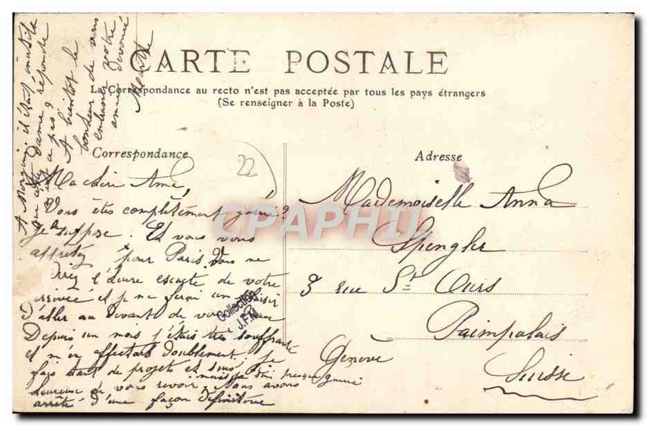 St-Michel-en-Grève — Le Bourg — Toute la Bretagne, éditeur n°681 — Verso