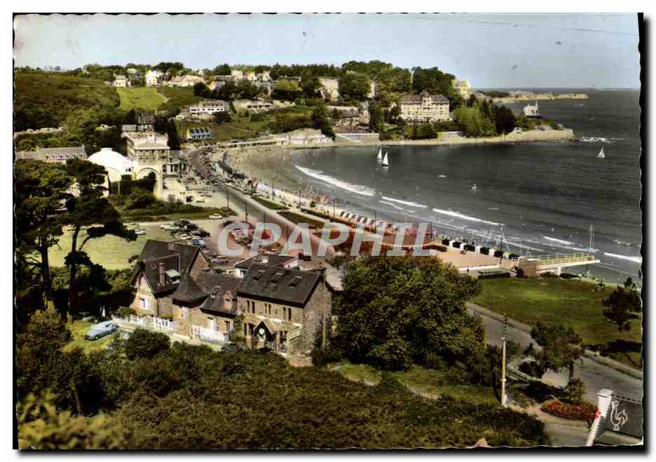 CPM Perros Guirec Vue Sur La Plage De Trestraou