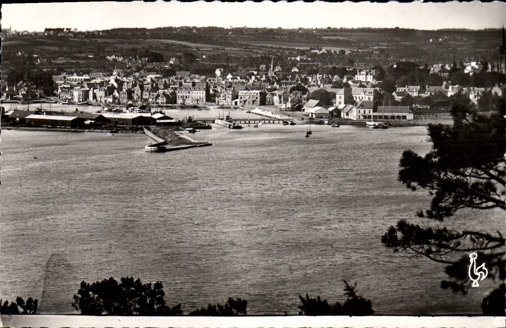 Paimpol (C.-du-N.) — Vue générale prise de la falaise de Kerroch — Les Tirages Modernes, Paris - Voorkant