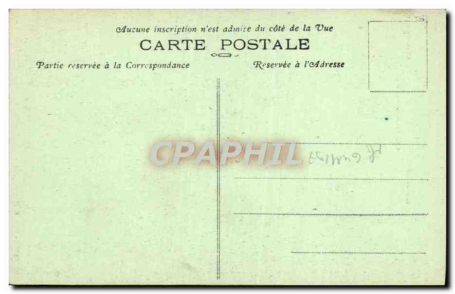 CPA Paimpol Le Monument aux Morts de la Guerre Militaria — Rückseite