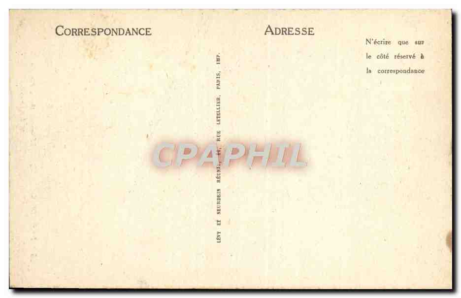 Perros-Guirec — Intérieur de la Grotte de Tréstrignel — LL, n°55 — Reverso