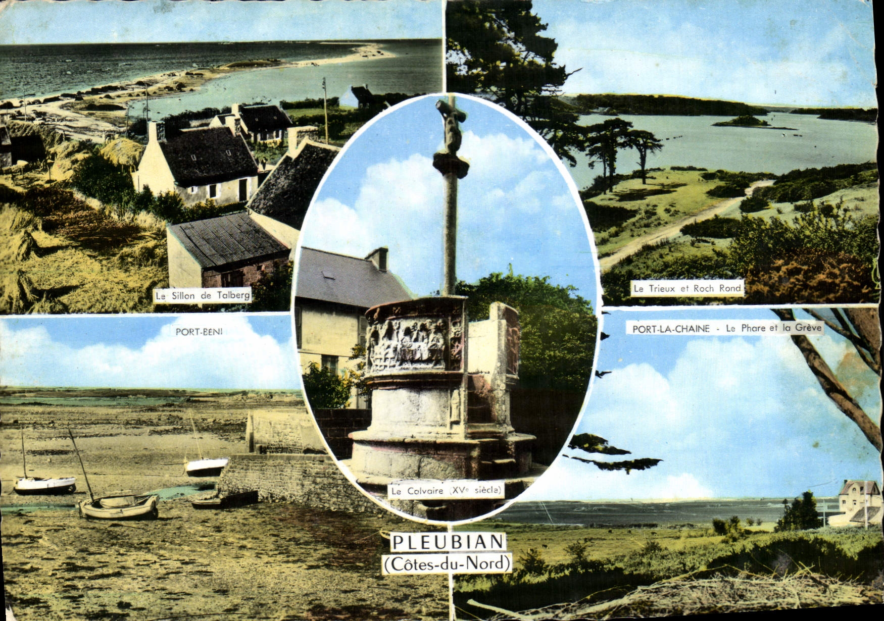 Pleubian (Côtes-du-Nord) — vue composite de sites locaux — Les Tirages Modernes