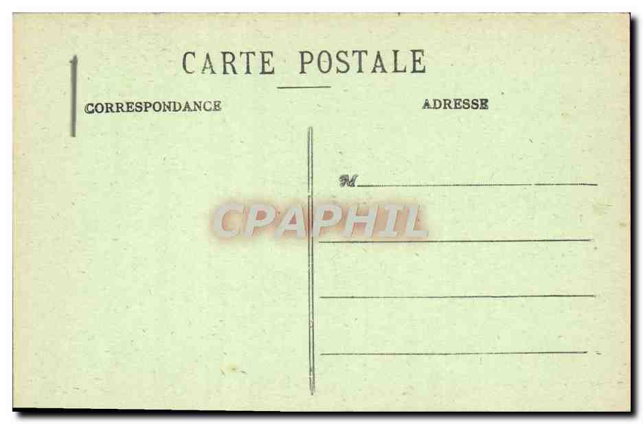 CPA Penmarch Rochers De Saint Guenole Le tire Bouchon Enfant — Rückseite
