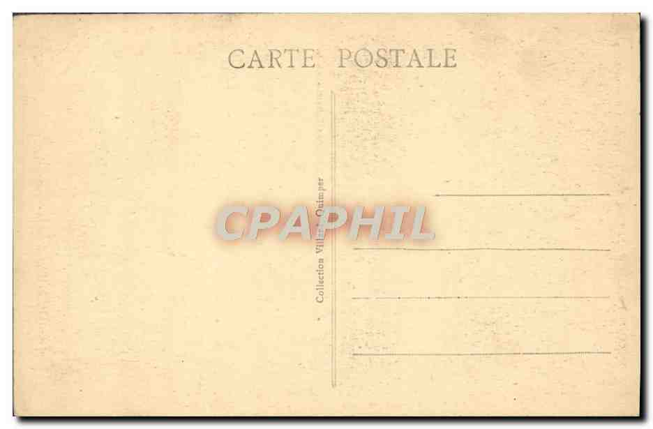 CPA La Pointe Du Raz La Tete De Cochon Et Le Chapeau Da General — Rückseite