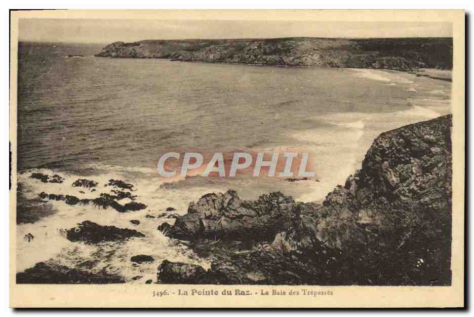 CPA La Pointe Du Raz La Baie Des Trepasses