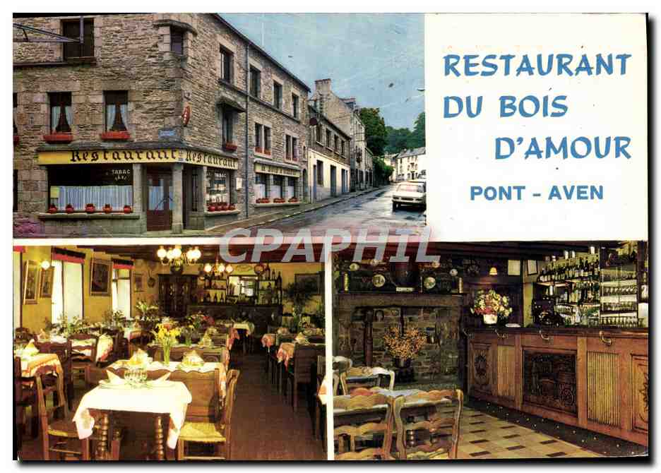 CPM Pont Aven Restaurant du Bois D'Amour