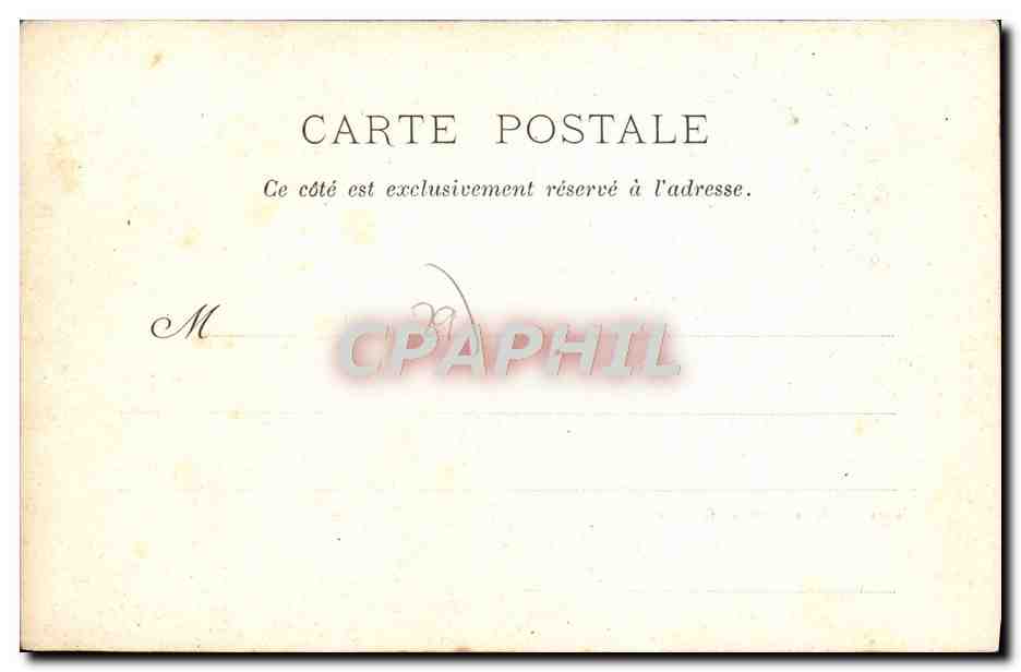 CPA Jeune fille des environs de Quimper Folklore  — Rückseite