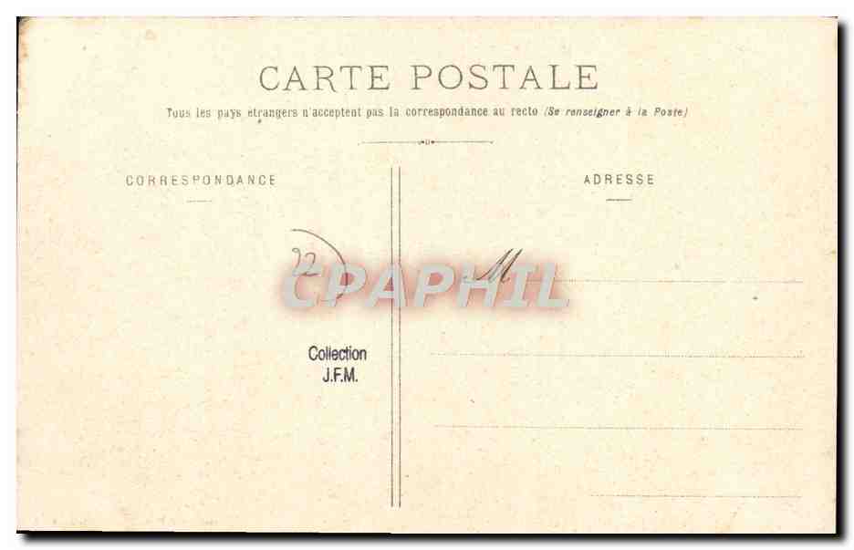 CPA Le Pouldu Vue des Grands Sables — Rückseite