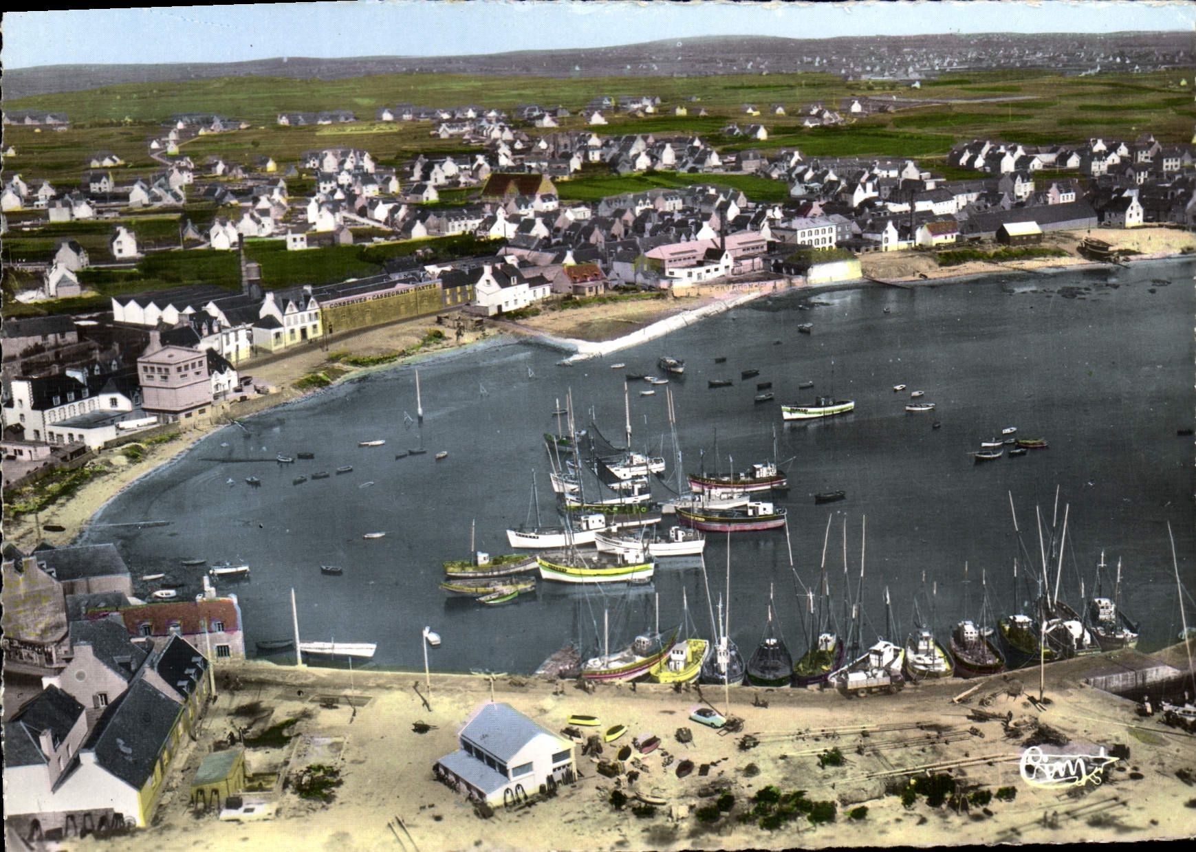 CPM St Guenole Le Port Bateaux